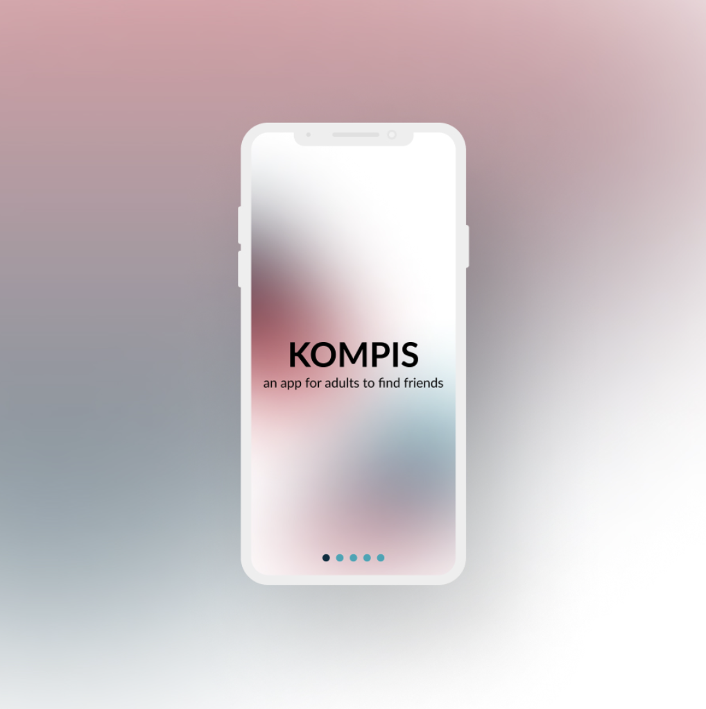 Kompis app ux-design project preview